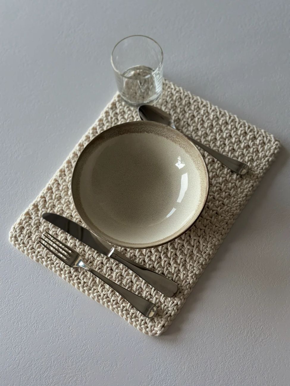 Rectangular Linen Placemat made by Hannah M.