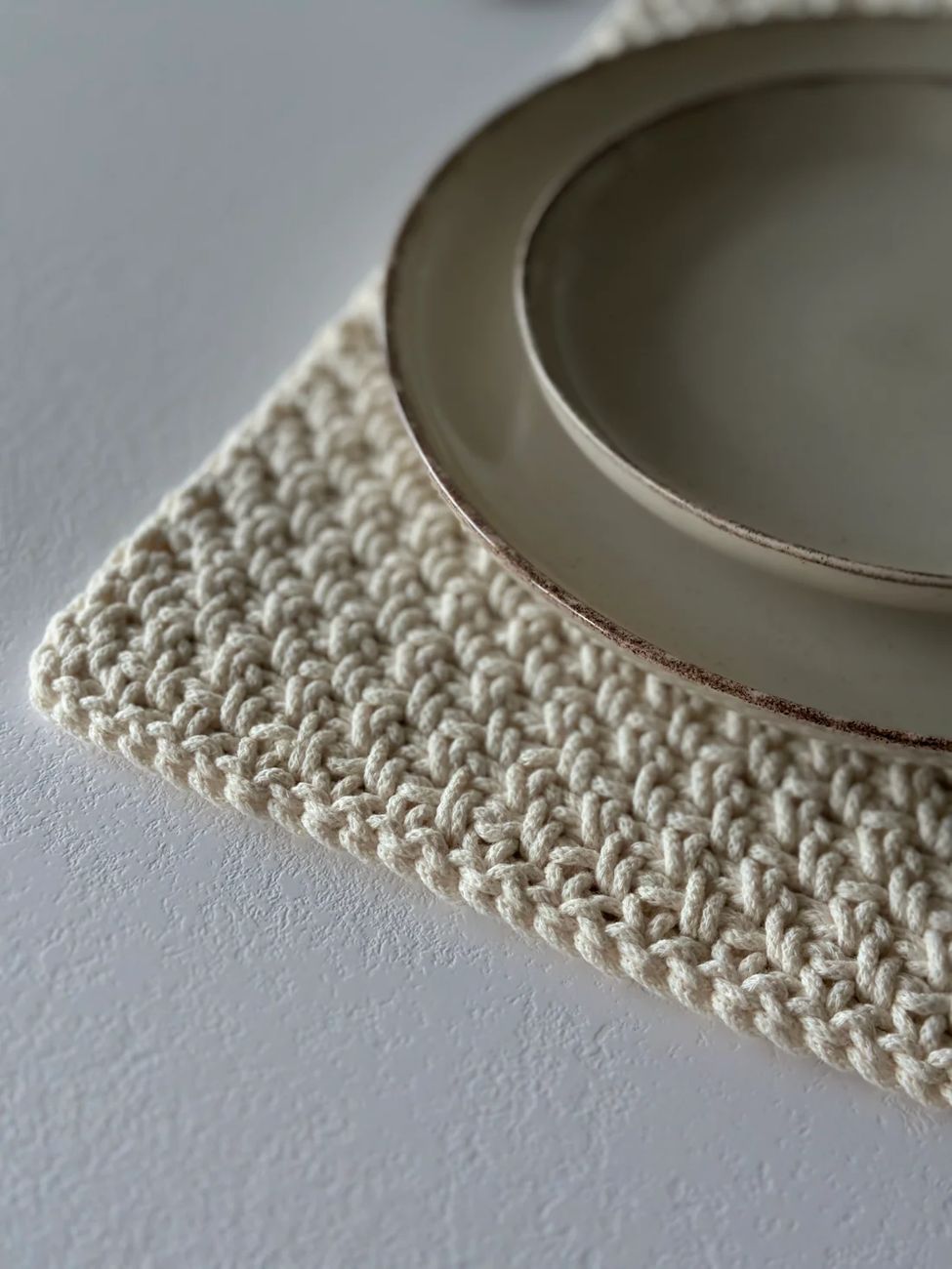 Rectangular Linen Placemat made by Claire D.