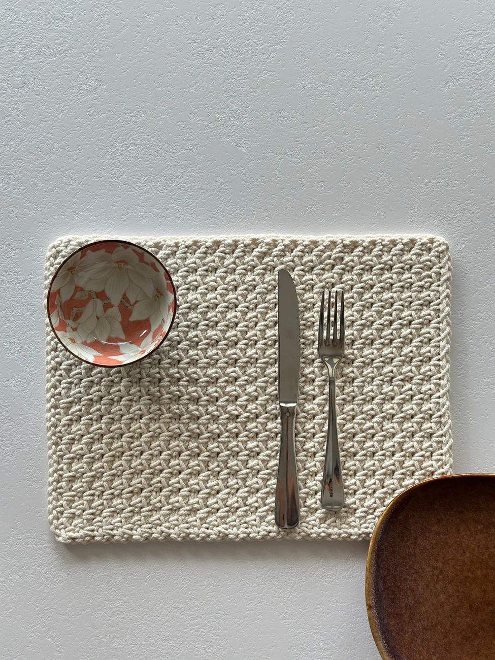 Rectangular Linen Placemat made by Marta K.